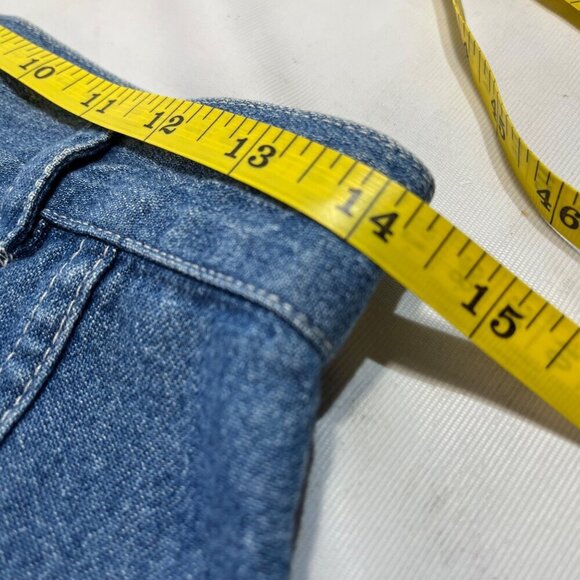Vintage Liz Wear Button Down Denim Jean Skirt 80s 90s Size SMALL - Picture 6 of 10